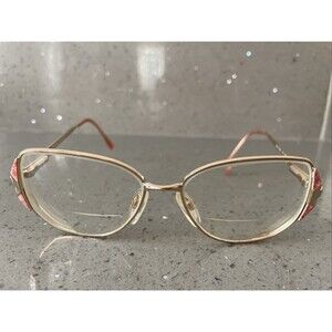 Fantasy by MARCOLIN Mod 7085 Col 823 53-15-130 Italy 80's Eyeglasses Frames ONLY